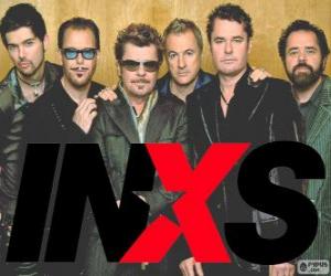пазл INXS были австралийская рок-группа (1977-2012)
